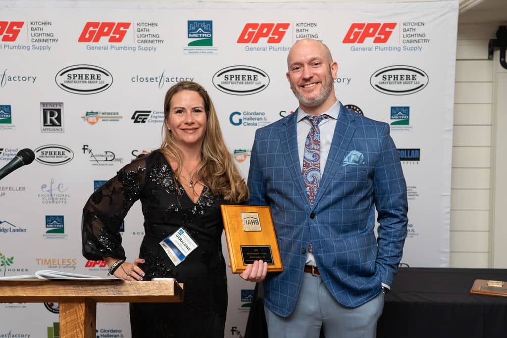 Metro BCA Award for Justin J. of Carroll Engineering
