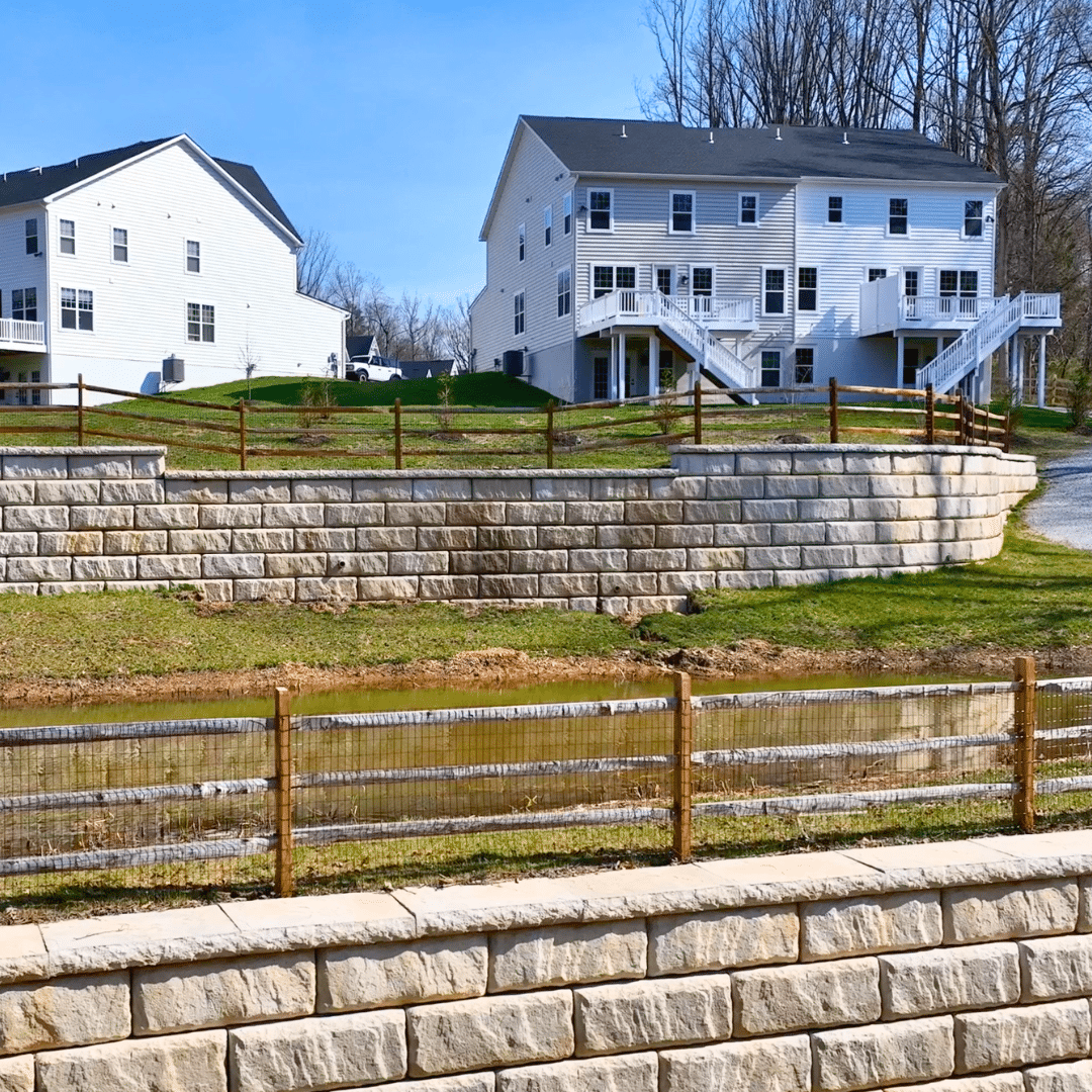 Retaining wall engineering by Carroll Engineering Corporation